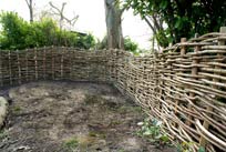 continuous woven fencing